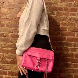 Rebecca Minkoff Mini Crossbody Bag - Hot Pink